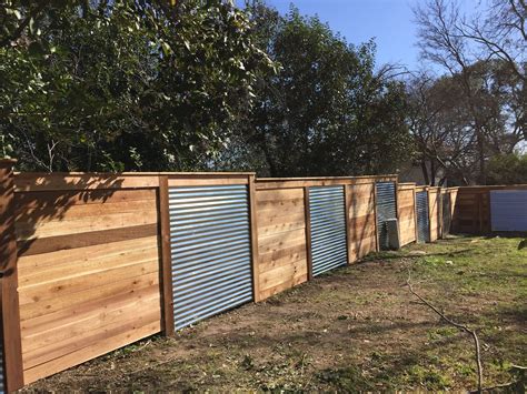 30+ Corrugated Metal And Wood Fence – HomeDecorish