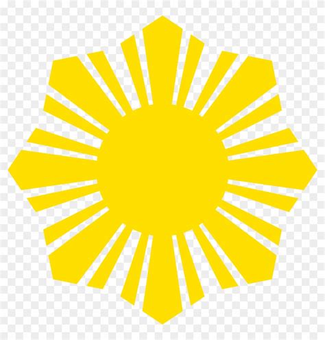 Philippine Sun Png - Sun Of The Philippine Flag - Free Transparent PNG ...