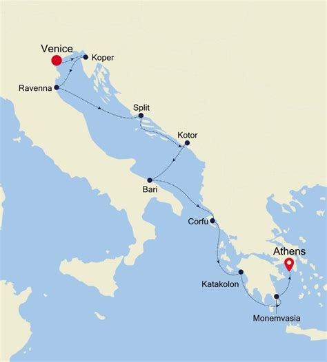 Cruise from Fusina (Venice) to Athens (Piraeus) - MO231109009 | Silversea