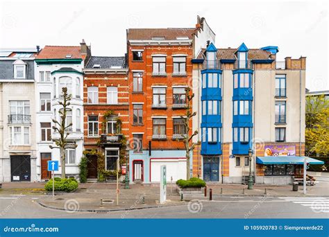 Architecture of Brussels, Belgium Editorial Stock Photo - Image of built, exterior: 105920783