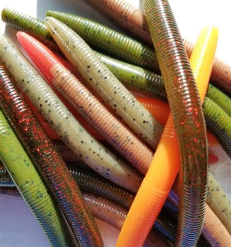 5" Inch Senko Stick Baits Multiple Colors Salt Infused Soft Plastic ...