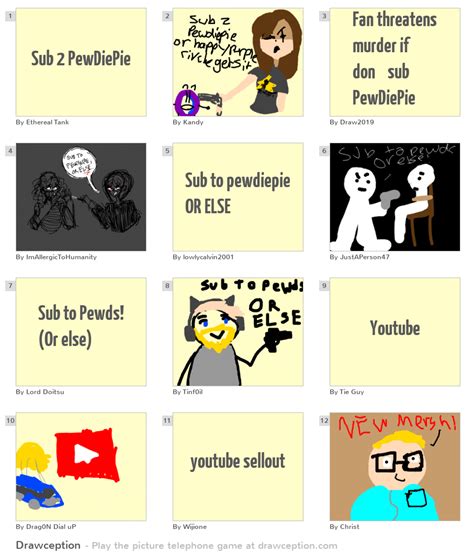 Sub 2 PewDiePie - Drawception