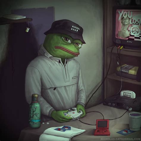 The High Quality Pepe Collection presents: "The Gamer" : pepethefrog