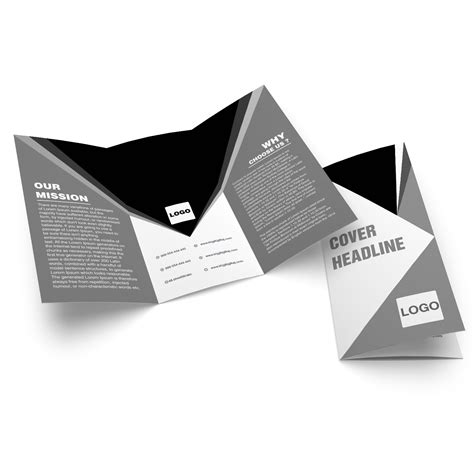 trifold brochure design #4