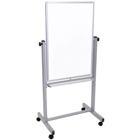 Compact Reversible Magnetic Rolling Whiteboard - 3'H x 2'W | Schools In