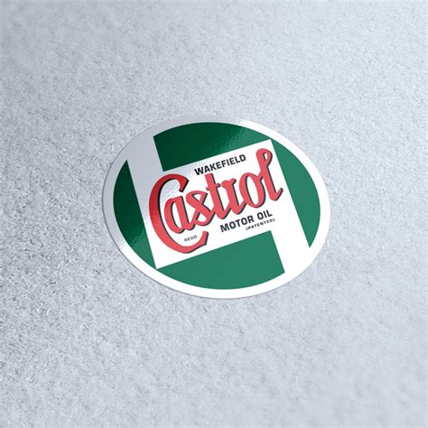 Castrol Retro Sticker