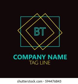 Bt Logo Design Stock Vector (Royalty Free) 594476843 | Shutterstock