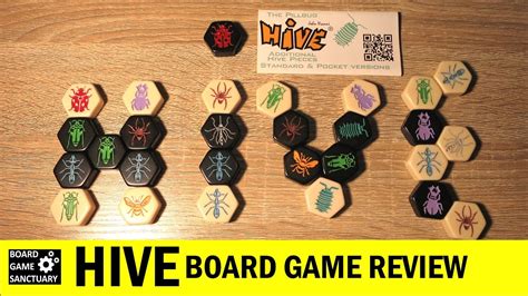 Hive Board Game Review & Runthrough - YouTube