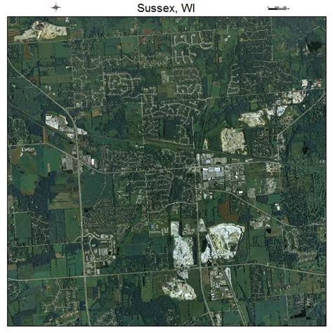 Aerial Photography Map of Sussex, WI Wisconsin