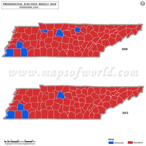 Tennessee Election Results 2016 - Map, County Results, Live Updates