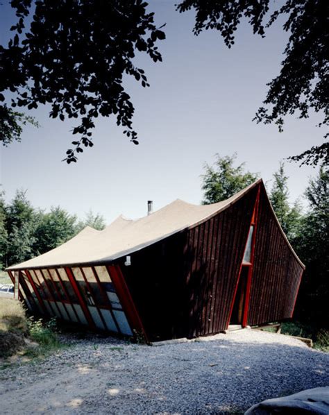 School and Research Centre, Hooke Park, Beaminster, Dorset: the staff ...