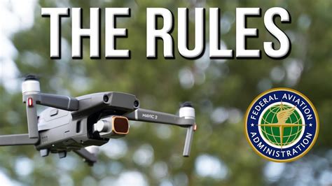 Rules for Drone Hobbyists - 2019 - YouTube