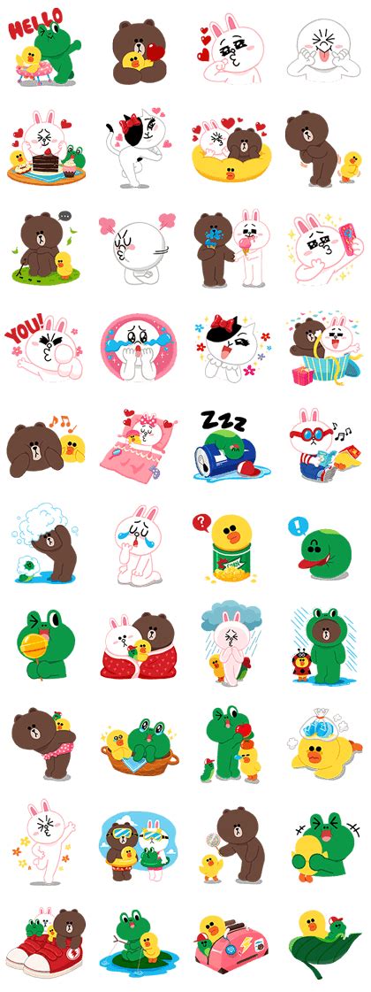 【LINE sticker list】Animated & free LINE stickers! 29/12/2014. – Fsticker