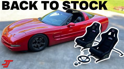 C5 Corvette Interior Mods & How They are Installed (By Taking Mine Out) - YouTube