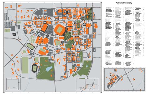 Auburn University Campus Map Campus Map | Images and Photos finder