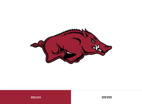 Arkansas Razorbacks Brand Color Codes » BrandColorCode.com