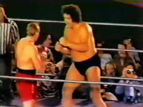 WWE WVR ANDRE THE GIANT VS CHUCK WEPNER BOXER MATCH JUNE 25 1976 ...