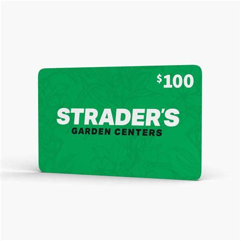 Gift Card $100 | Strader's Garden Centers