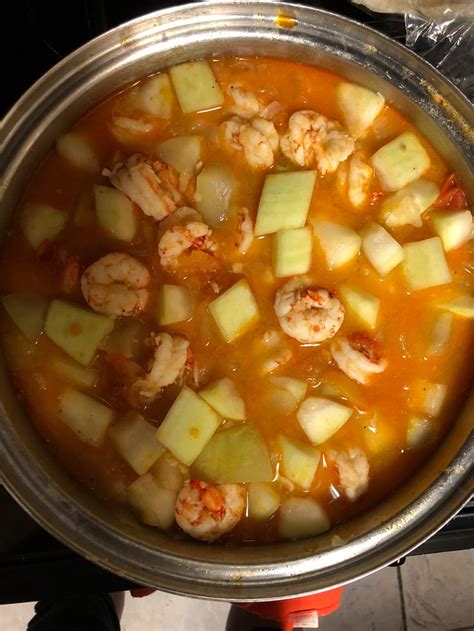 Upo with Shrimp | Food, Soup, Shrimp