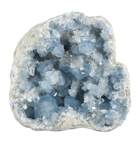 Raw Celestite Crystal Cluster - 37 | New Moon Beginnings