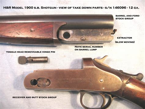 Old H&R shotgun removable hinge question | The Firearms Forum - The ...