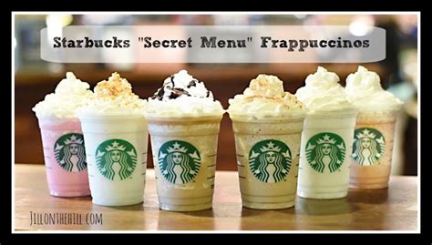 Starbucks “Secret Menu” Frappuccinos!