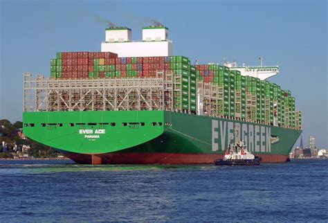 World’s Largest Cargo Ship, the Ever Ace, Arrives in UK