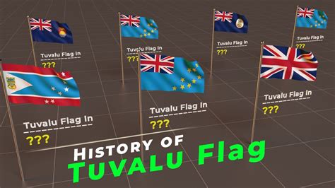 Evolution of Tuvalu Flag | History of Tuvalu Flags | Flags of the world ...