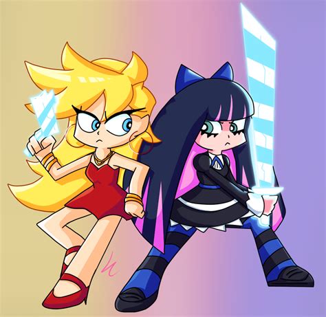 Panty and Stocking or something by CarbyArt on Newgrounds