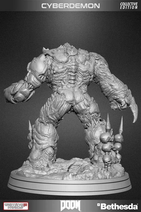 DOOM®: Cyberdemon Collective Statue | Gaming Heads