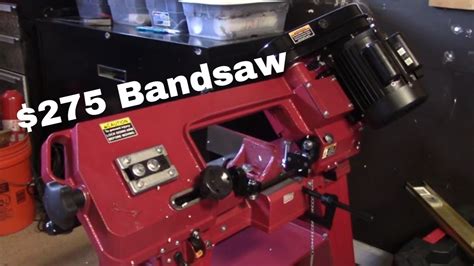 Harbor Freight Bandsaw Review - YouTube