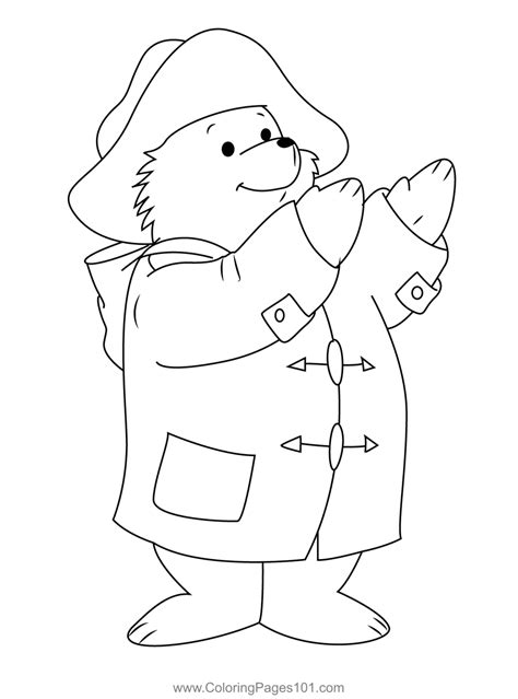 Exercise Paddington Coloring Page for Kids - Free Paddington Printable Coloring Pages Online for ...