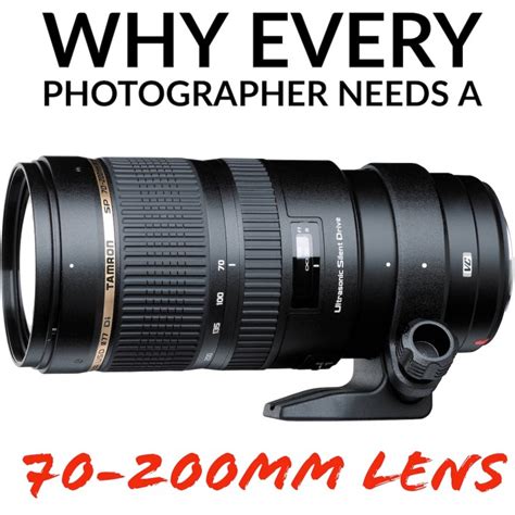 Why Every Photographer Needs a 70-200mm Lens