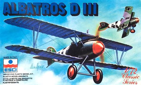 ESCI - 9021 - Albatros D.III - 1/72 Scale Model