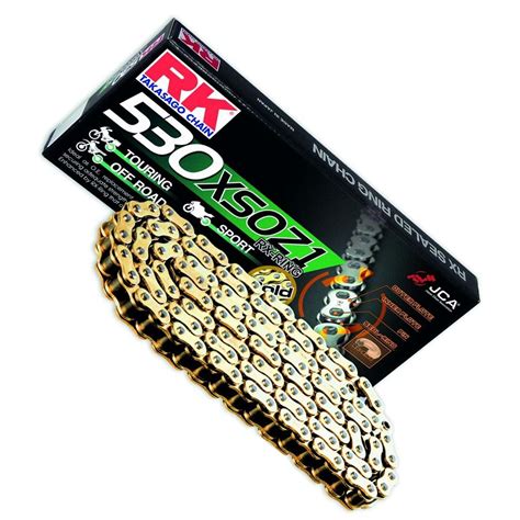 RK Heavy Duty Motorbike Motorcycle Racing Chain 530 XSO Z1 X 112 Gold RX Ring | eBay