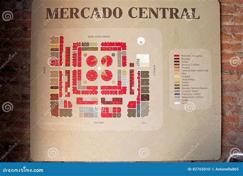 Mercado Central in Santiago De Chile, Chile Editorial Image - Image of market, travel: 82765010