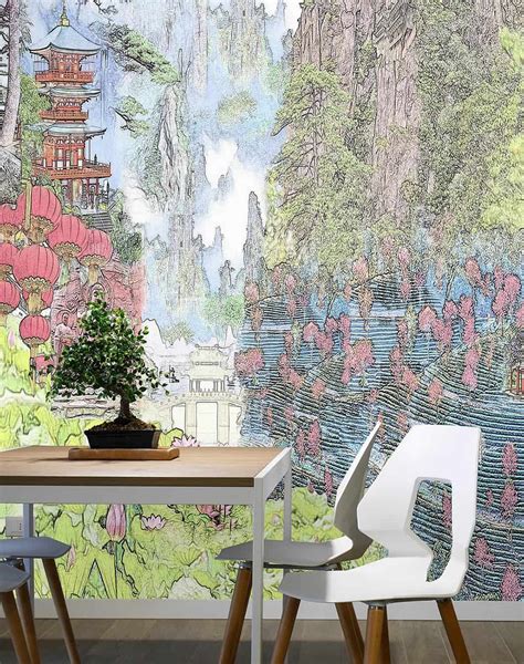 Wrap your room in exotic Far East visions with our China Mural. Pair ...