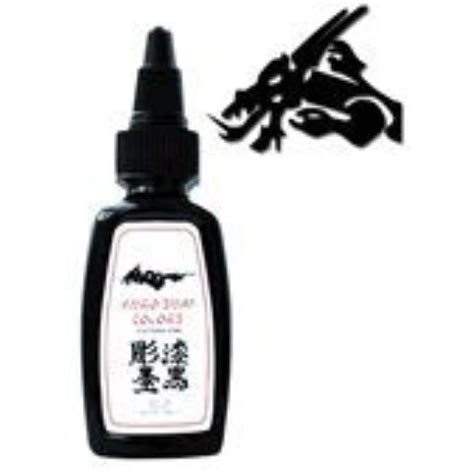 Kuro Sumi Colors Japanese Tattoo Ink Double Sumi 1 oz | Japanese tattoo ...