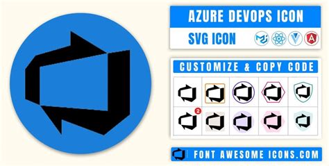 Azure Devops Icon SVG Code — Download Path / HTML