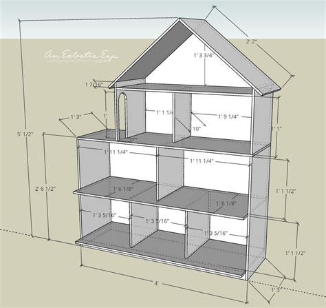 Printable Diy Dollhouse Plans