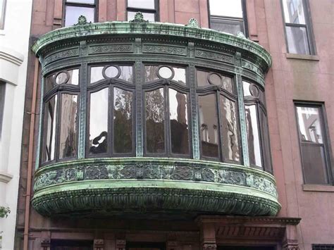 Green art nouveau oriel window | Architecture, Amazing architecture ...