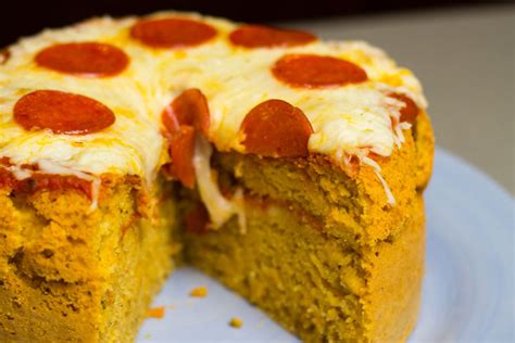 This Pizza Cake Was Made In A Rice Cooker, Here's How