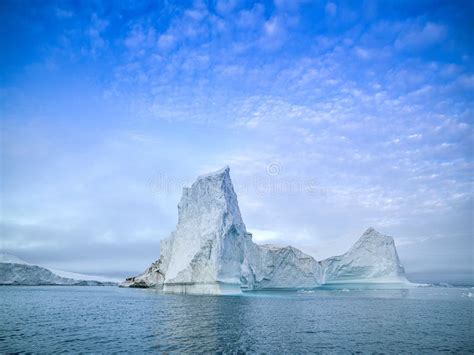 Icebergs on the Arctic Ocean Stock Photo - Image of global, disko: 133398542