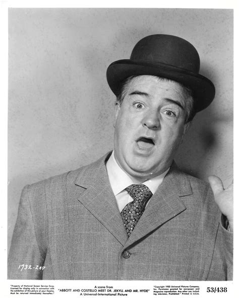 Lou Costello | Abbott and costello, Movie stars, Comedians