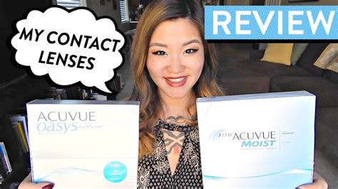 REVIEW: Acuvue Oasys 1-Day Hydraluxe vs. Acuvue 1-Day Moist Contact ...