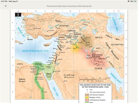 Ancient Near East Map – Olive Tree Blog