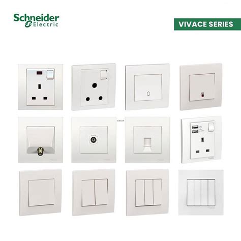 SCHNEIDER VIVACE KB15 15A 250V 1 GANG SWITCHED SOCKET WHITE