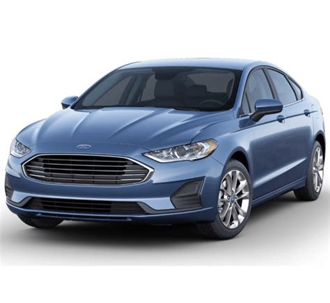 2019 Ford Fusion colors w/ Interior Exterior Options