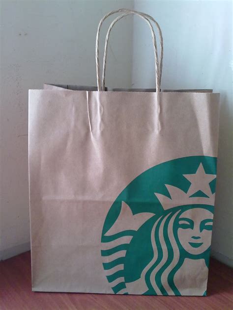 A Cup A Day: 2011 Starbucks New Logo Paper Bag