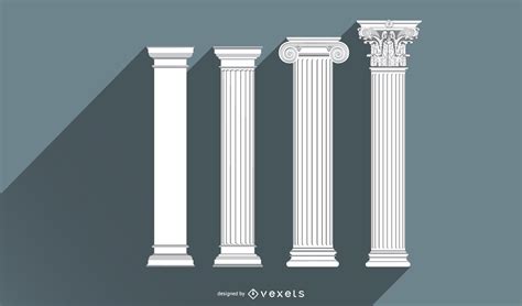 European Pillar Vector - Vector download